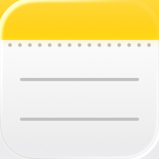 Apple Notes app icon